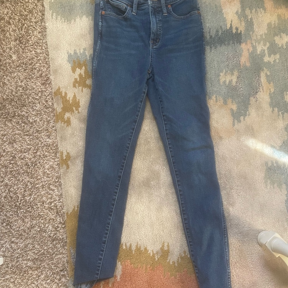 Madewell Women's Straight Leg Jeans in Deep Blue